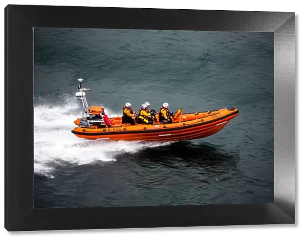 Kyle of Lochalsh Atlantic 85 inshore lifeboat Spirit of Fred Olsen B-856