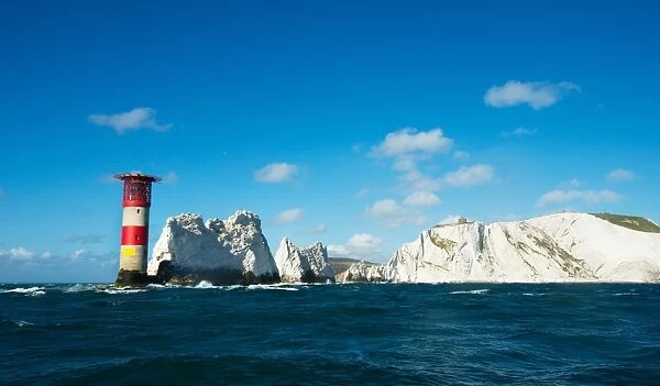 Solent lifeboats provide safety cover during the annual Round the Island Race. The Needles
