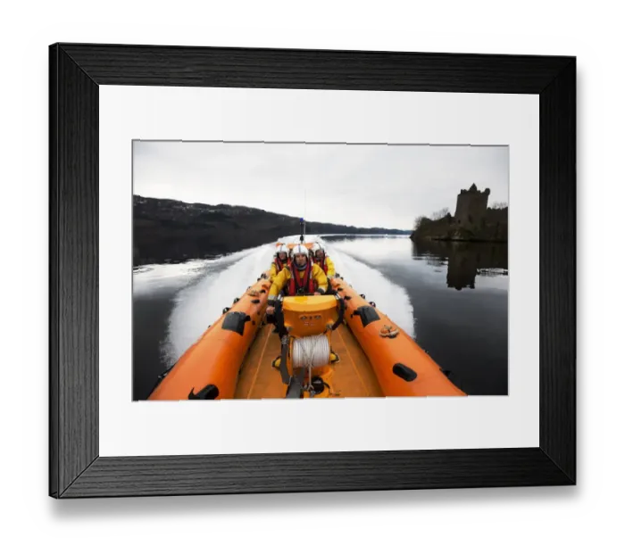 Framed Print : Loch Ness Atlantic 75 the Thelma Glossop Framed Print : Loch Ness Atlantic 75 the Thelma Glossop