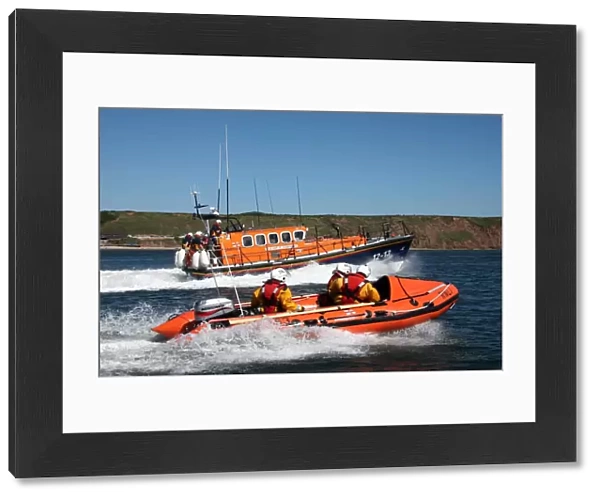 Filey Mersey class Keep Fit Association and D-class lifeboat Rot