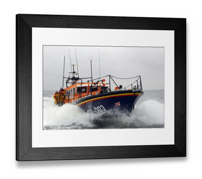 Framed Print : Wells Mersey class lifeboat Doris M Mann of Ampthill Framed Print : Wells Mersey class lifeboat Doris M Mann of Ampthill