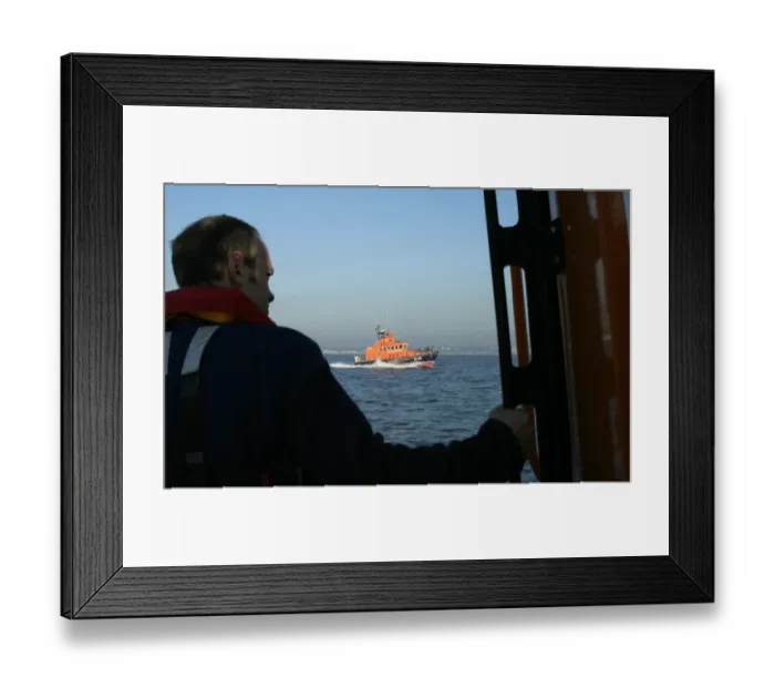 Framed Print : Trent class lifeboat Windsor Runner Framed Print : Trent class lifeboat Windsor Runner
