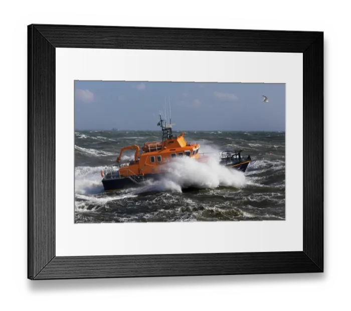 Framed Print : Torbay Severn class lifeboat Alec and Christina Dykes Framed Print : Torbay Severn class lifeboat Alec and Christina Dykes