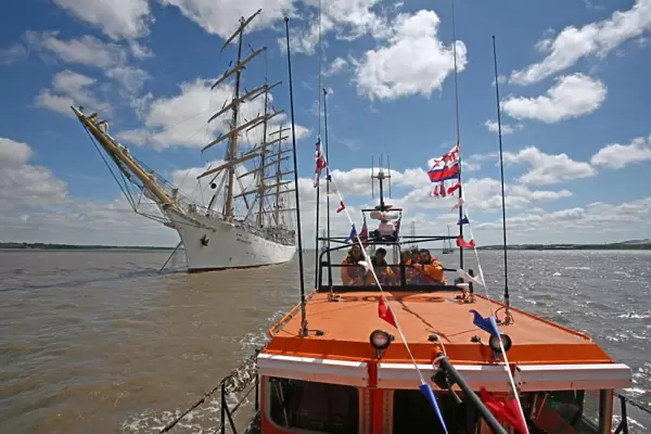 Hoylake Mersey class lifeboat Lady of Hilbre at the Tall Ships f