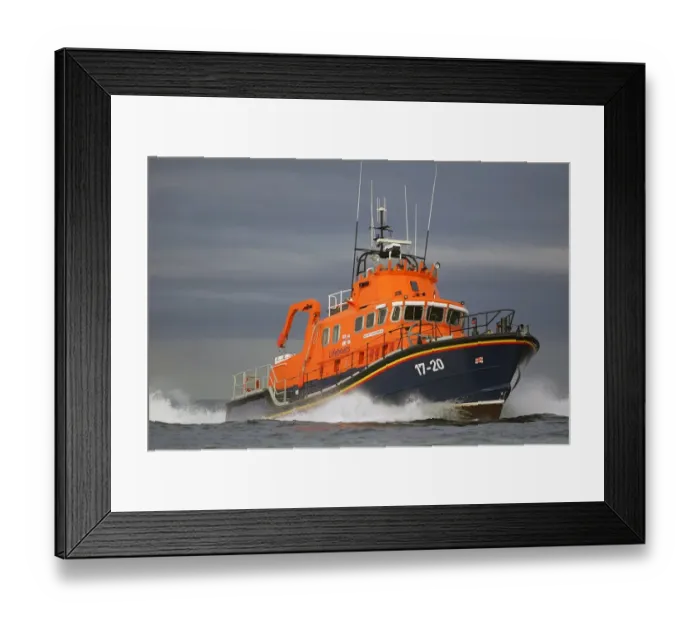 Framed Print : Tynemouth severn class lifeboat Spirit of Northumberland Framed Print : Tynemouth severn class lifeboat Spirit of Northumberland