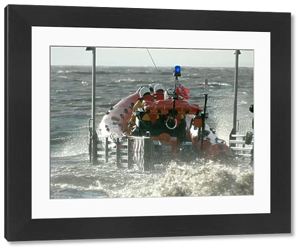Burnham-on-Sea Atlantic 75 class lifeboat Staines Whitfield bein