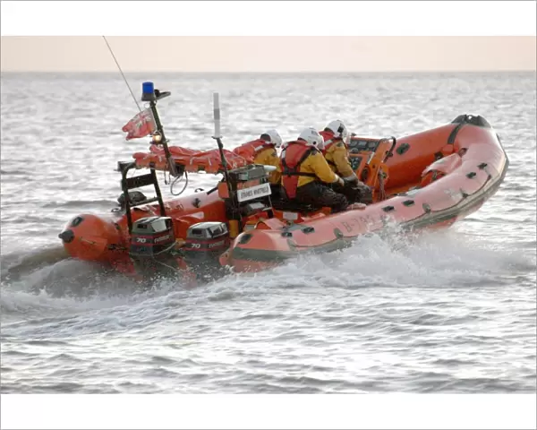 The Burnham-on-Sea Atlantic 75 class lifeboat Staines Whitfield