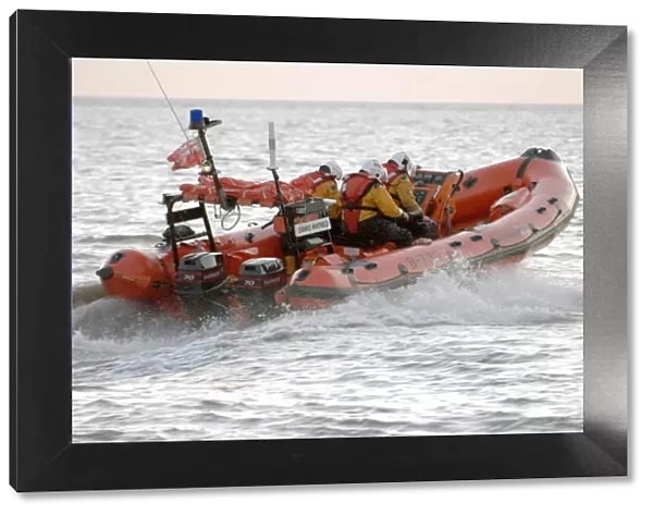 The Burnham-on-Sea Atlantic 75 class lifeboat Staines Whitfield