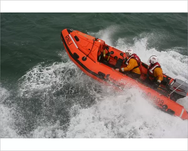Calshot D class inshore lifeboat 248 Squardon RAF