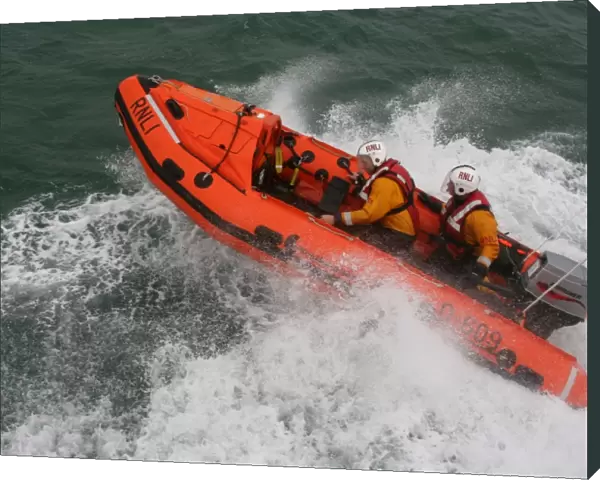 Calshot D class inshore lifeboat 248 Squardon RAF