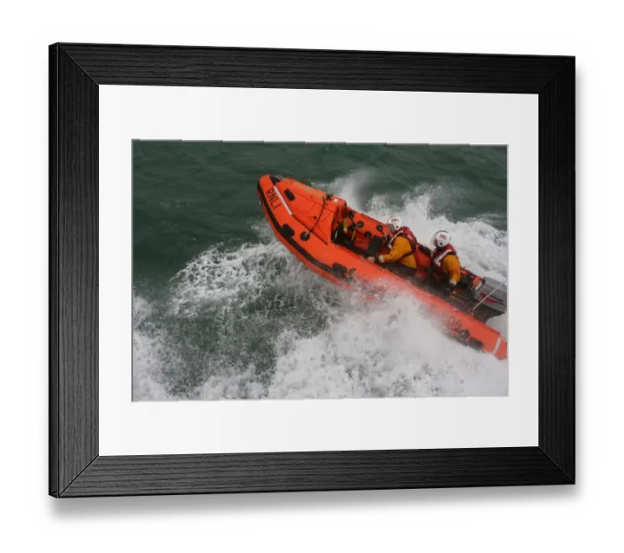 Framed Print : Calshot D class inshore lifeboat 248 Squardon RAF Framed Print : Calshot D class inshore lifeboat 248 Squardon RAF