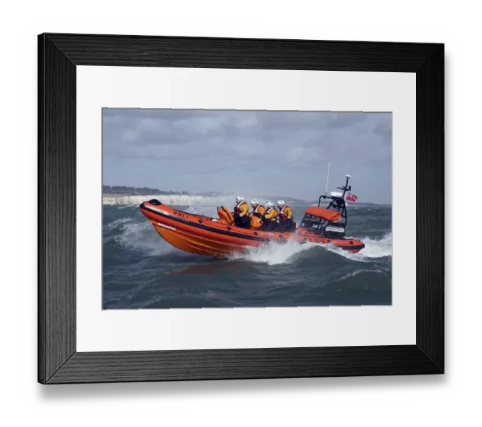 Framed Print : Walmer Atlantic 85 inshore lifeboat Arthur Donald Macloughlan Framed Print : Walmer Atlantic 85 inshore lifeboat Arthur Donald Macloughlan