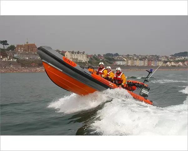 Teignmouth Atlantic 21 inshore lifeboat Frank and Dorothy