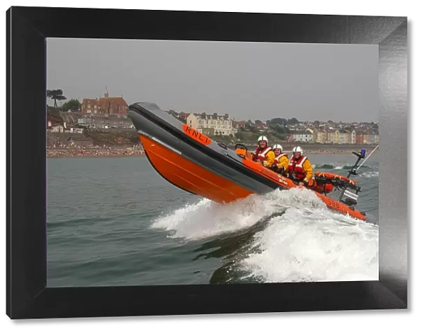 Teignmouth Atlantic 21 inshore lifeboat Frank and Dorothy