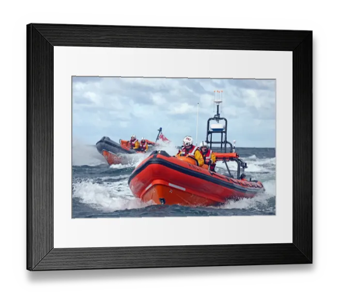 Framed Print : Aberystwyth Atlantic 85 lifeboat Spirit of Friendship Framed Print : Aberystwyth Atlantic 85 lifeboat Spirit of Friendship