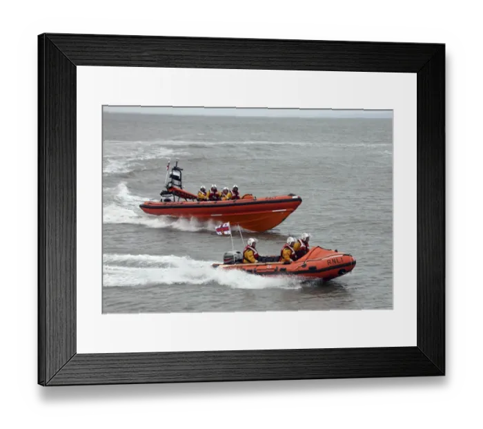 Framed Print : Minehead Atlantic 85 class lifeboat Richard and Elizabeth Deaves Framed Print : Minehead Atlantic 85 class lifeboat Richard and Elizabeth Deaves