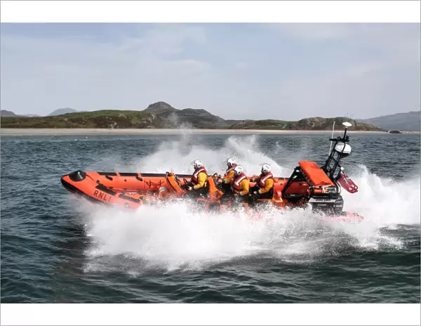 Criccieth Atlantic 85 inshore lifeboat Doris Joan