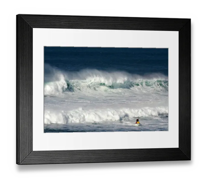 Framed Print : RNLI Rescue Water Craft at Perranporth, Cornwall Framed Print : RNLI Rescue Water Craft at Perranporth, Cornwall