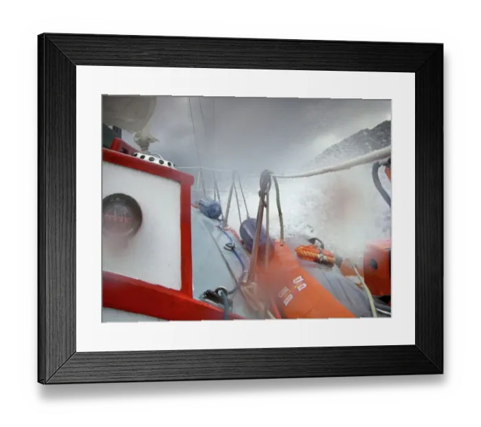 Framed Print : Rescue by Loch Ness Atlantic 75 inshore lifeboat Framed Print : Rescue by Loch Ness Atlantic 75 inshore lifeboat
