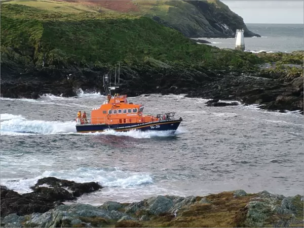 Port St Mary Trent class lifeboat The Gough Ritchie II