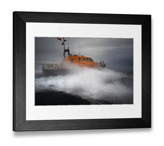 Framed Print : Appledore Tamar class lifeboat Mollie Hunt Framed Print : Appledore Tamar class lifeboat Mollie Hunt