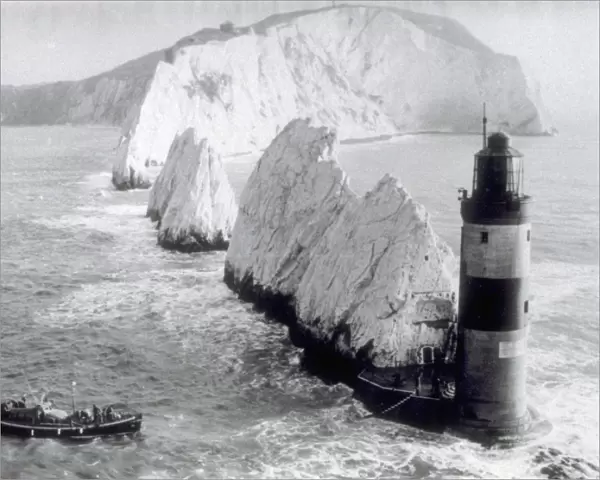 The Needles Lighthouse unidentified 46 Watson (motor) or 52 B The Needles Lighthouse unidentified 46 Watson (motor) or 52 B