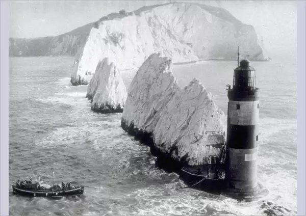 The Needles Lighthouse unidentified 46 Watson (motor) or 52 B The Needles Lighthouse unidentified 46 Watson (motor) or 52 B