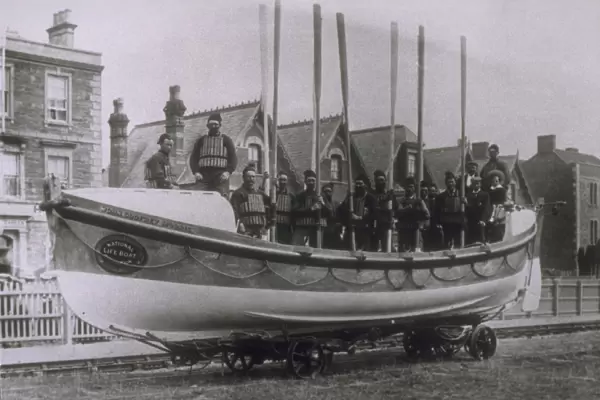 Burnham-on-sea lifeboat Self Righter class ON 138 John Godfrey