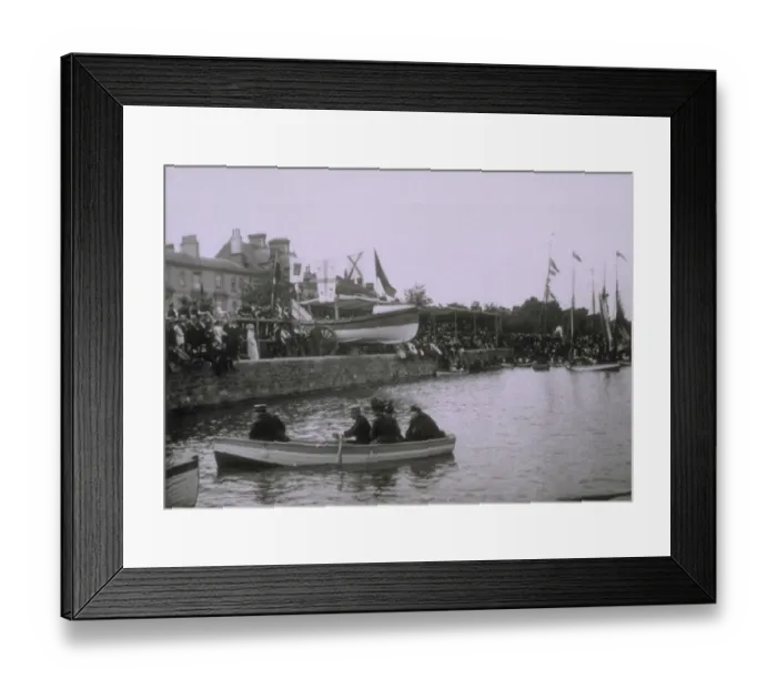 Framed Print : Appledore lifeboat Self Righter class ON 632 Robert and Catheri Framed Print : Appledore lifeboat Self Righter class ON 632 Robert and Catheri