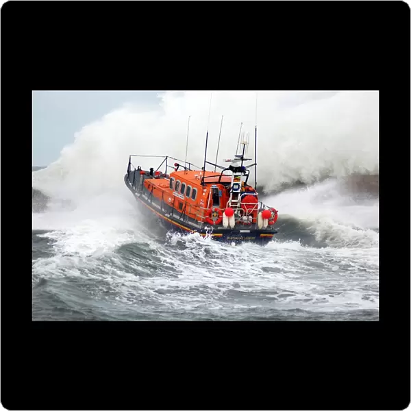 Seahouses mersey class lifeboat Grace Darling 12-16. Lifeboat