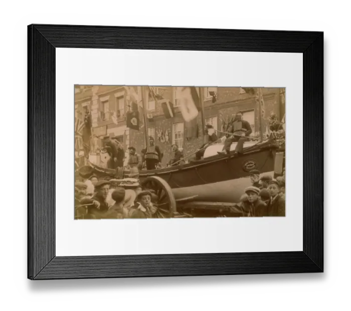 Framed Print : Chapel lifeboat Self Righter class ON 217 John Alexander Berrey Framed Print : Chapel lifeboat Self Righter class ON 217 John Alexander Berrey