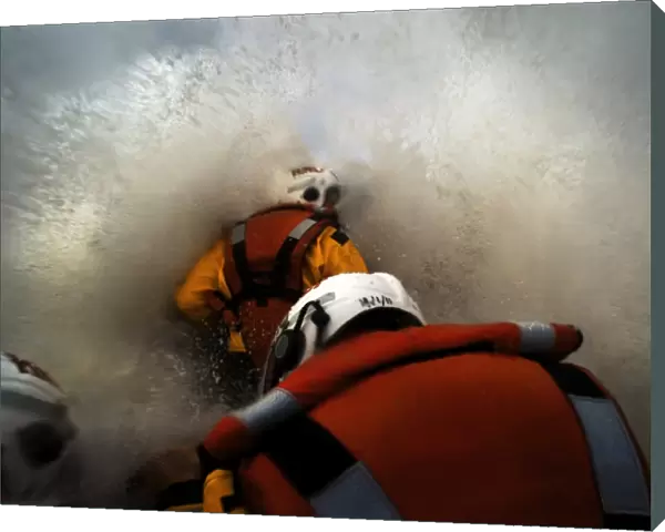 Porthcawl Atlantic 85 inshore lifeboat Rose of the Shires