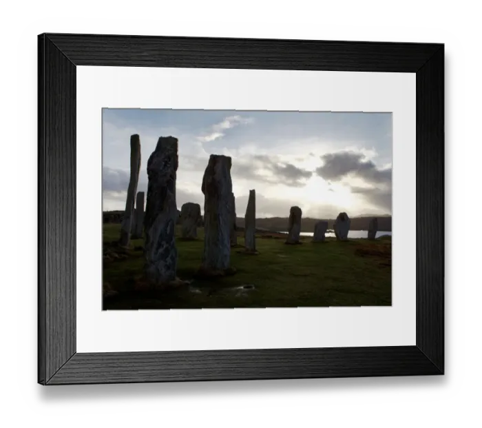 Framed Print : Callanish Standing Stones, Stornoway Framed Print : Callanish Standing Stones, Stornoway