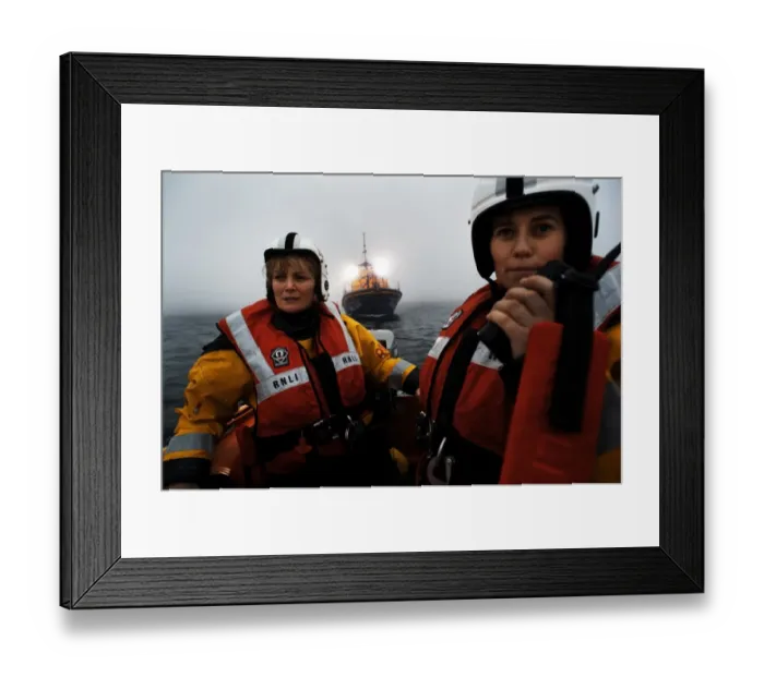 Framed Print : Kilmore Quay crew members Framed Print : Kilmore Quay crew members