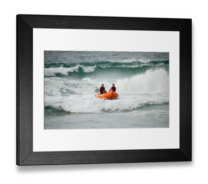 Framed Print : Porthtowan lifeguards Framed Print : Porthtowan lifeguards