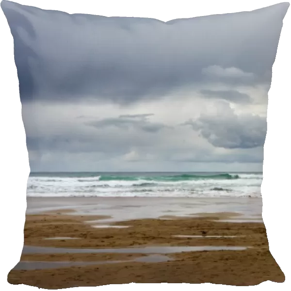Landscape shot of Porthtowan beach, Cornwall