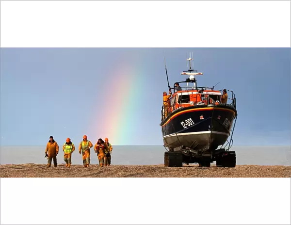 Dungeness relief mersey class lifeboat Peggy and Alex Caird