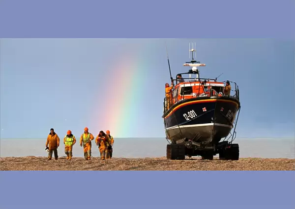 Dungeness relief mersey class lifeboat Peggy and Alex Caird