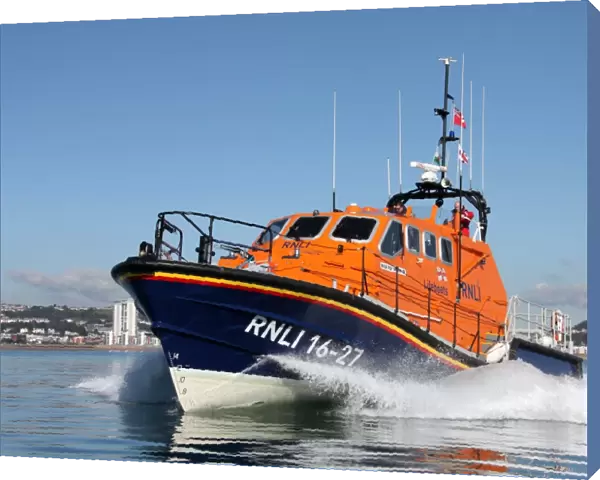 Mumbles Tamar class lifeboat Roy Barker IV 16-27