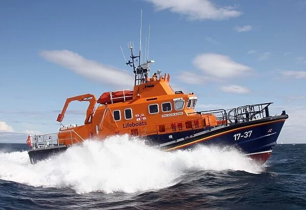 Buckie 17-37 Severn Class Lifeboat, William Blannin, viewed fro