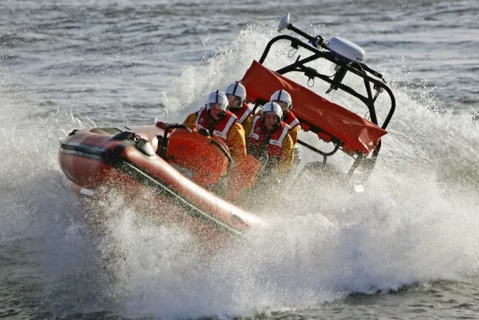 Framed Print : Cullercoats Atlantic 85 inshore lifeboat Hylton Burdon Framed Print : Cullercoats Atlantic 85 inshore lifeboat Hylton Burdon