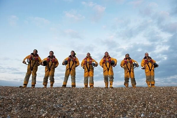 Group shot Dungeness lifeboat crew