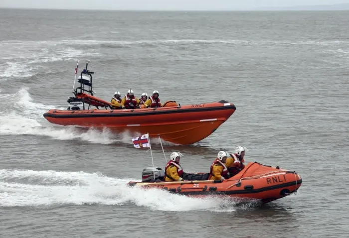 Framed Print : Minehead Atlantic 85 class lifeboat Richard and Elizabeth Deaves Framed Print : Minehead Atlantic 85 class lifeboat Richard and Elizabeth Deaves