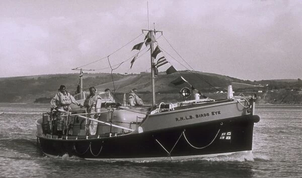 New Quay lifeboat Oakley class 37-25 ON 996 Birds Eye travelli