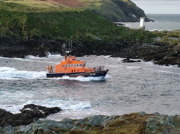 Port St Mary Trent class lifeboat The Gough Ritchie II