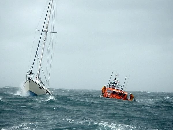 Pwllheli Mersey class lifeboat Lilly and Vincent Anthony