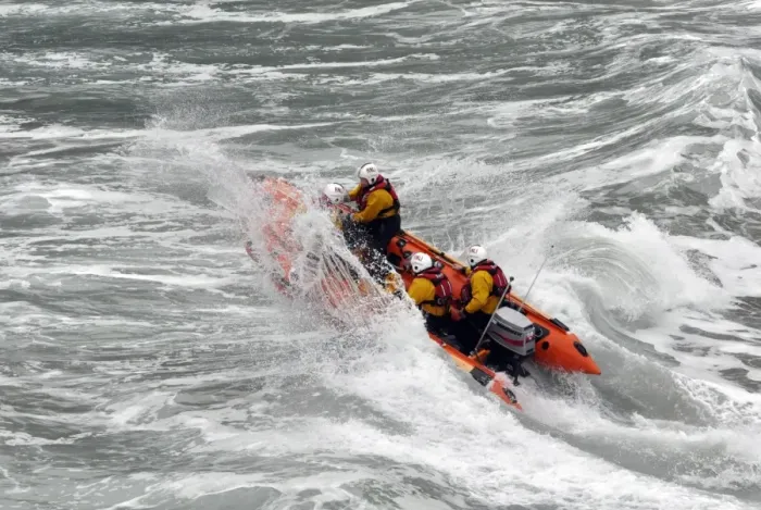 Framed Print : St Agnes d-class inshore lifeboat Blue Peter IV D-641 heading through a breaking wave. Shortlisted finallist for Photographer of the Year 2012 Framed Print : St Agnes d-class inshore lifeboat Blue Peter IV D-641 heading through a breaking wave. Shortlisted finallist for Photographer of the Year 2012