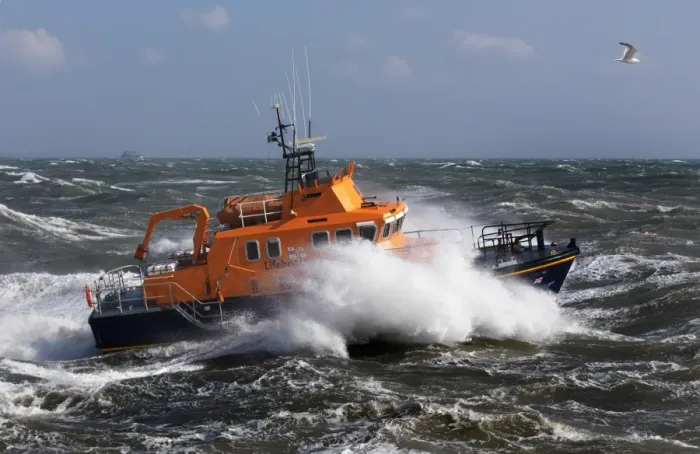 Framed Print : Torbay Severn class lifeboat Alec and Christina Dykes Framed Print : Torbay Severn class lifeboat Alec and Christina Dykes