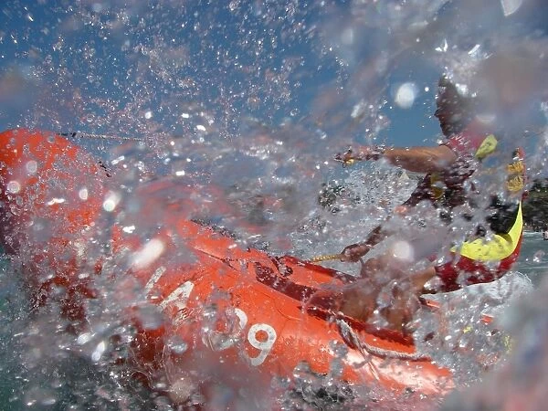 Treyarnon arancia inshore rescue boat