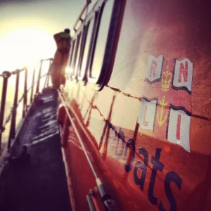 Bridlington Mersey class lifeboat Marine Engineer 12-12. Shortlisted finallist for Photographer of the Year 2012